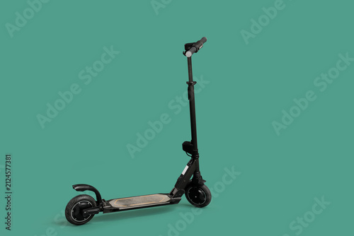 Modern electric scooter on ...