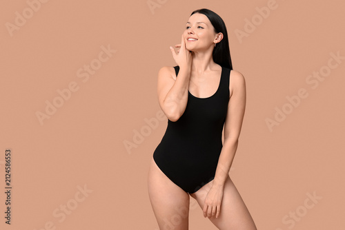 Body positive young woman o...