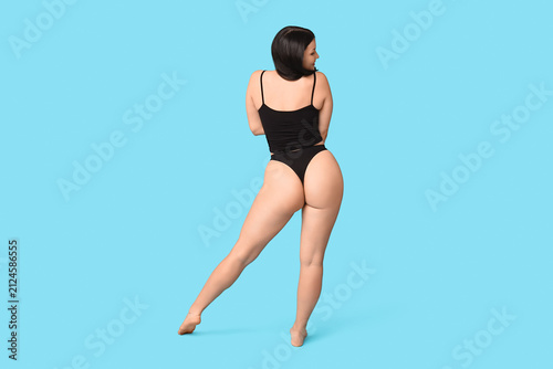 Body positive young woman i...