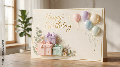 Dreamy Pastel Birthday Celebration Template