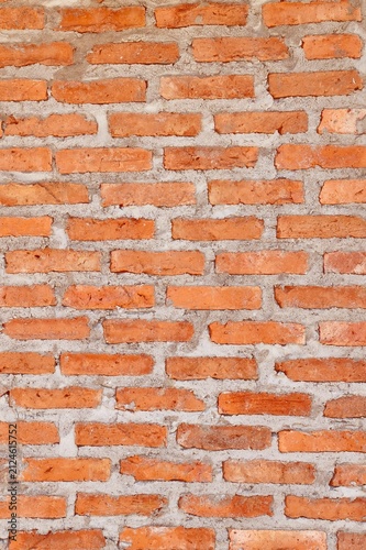 Texture of the brick walls