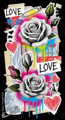 Graffiti Heartbeats Bloom