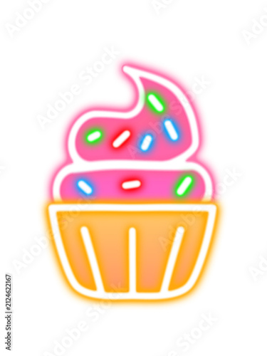 cupcake vector illustration