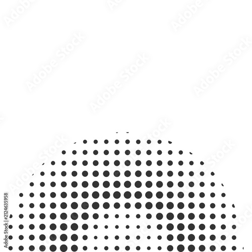 Abstract Halftone Design Elements