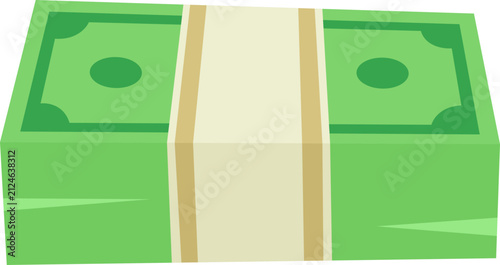A bundle of banknotes