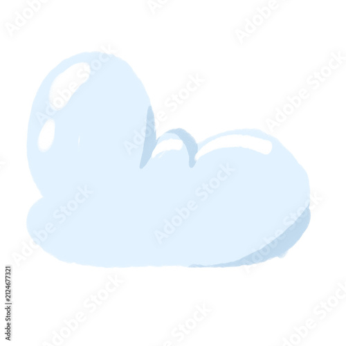 Cute Cloud Doodle Illustration