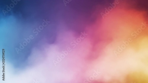 Smooth Colorful Gradient Smoke and Fog Abstract Background