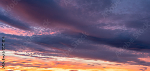 Photography dramatic sky with clouds