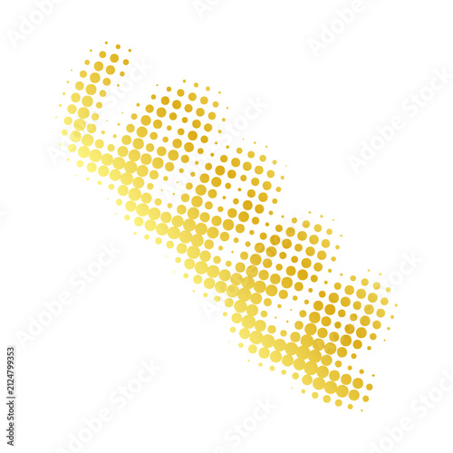 Halftone Wave Line