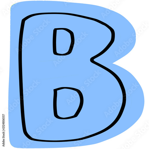 Quadro su tela alphabet
