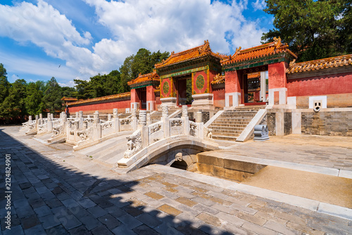Фотография China in the qing dynasty emperor mausoleum, clear dongling