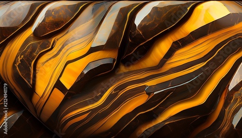 tiger s eye stone texture background generative ai