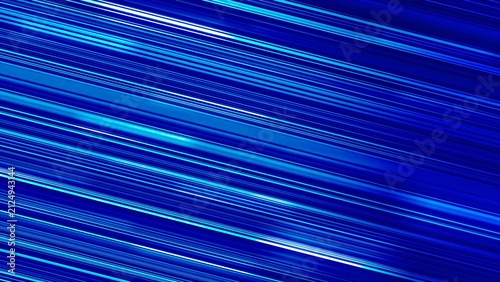 斜めに走るブルーのスピードライン