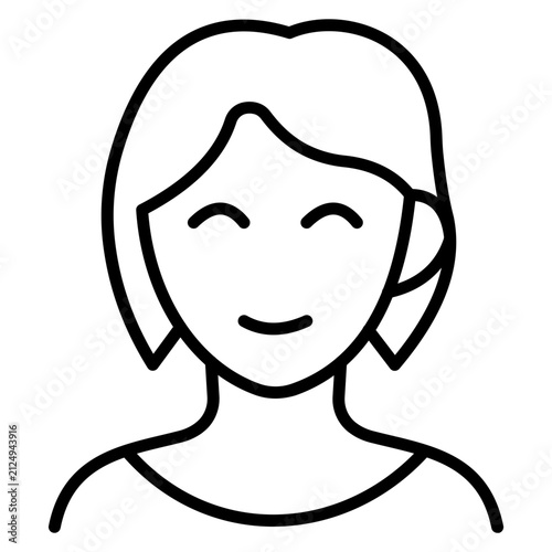 Fotografie Portrait Icon
