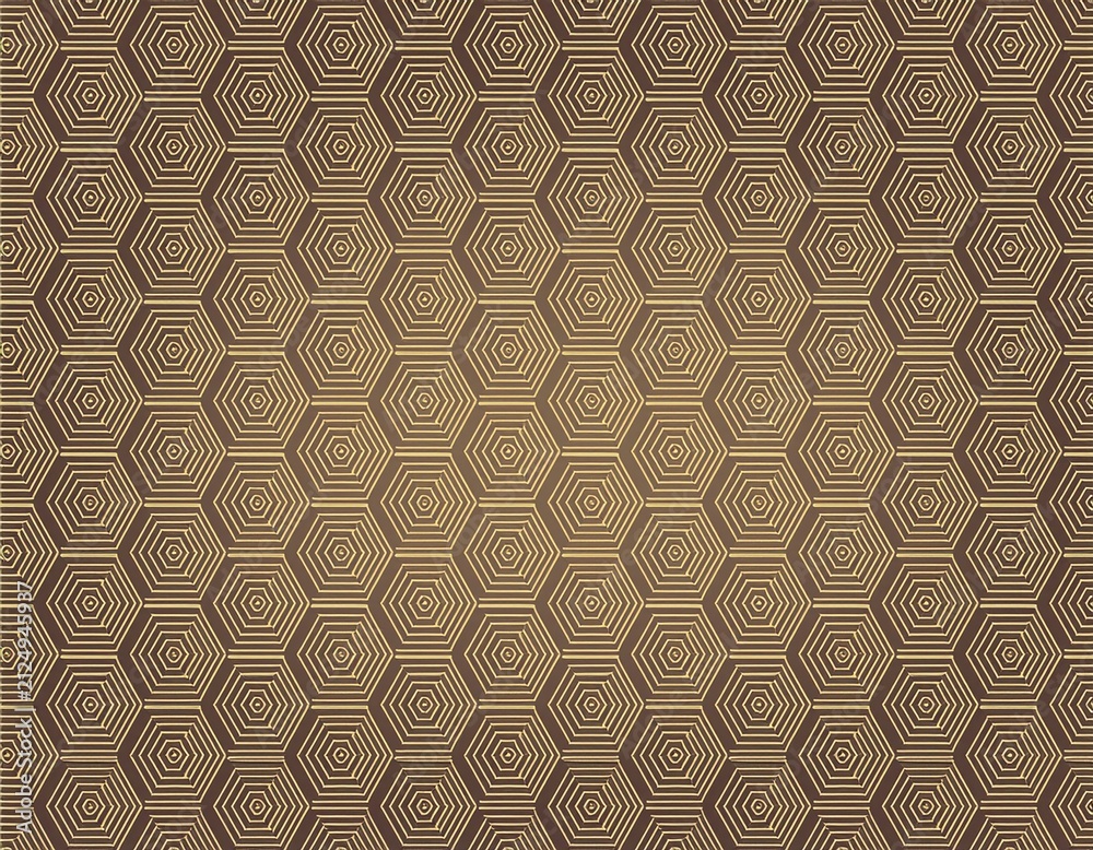 abstract seamless hexagon pattern geometric honeycomb texture background design texture vector