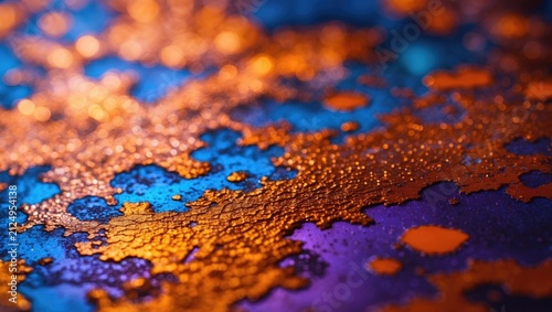 Abstract Colorful Texture w...