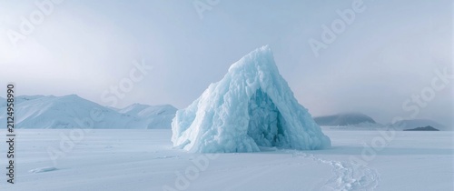 Iceberg Formation on a Snow...