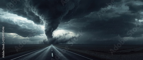 Tornado Forming over a Rura...