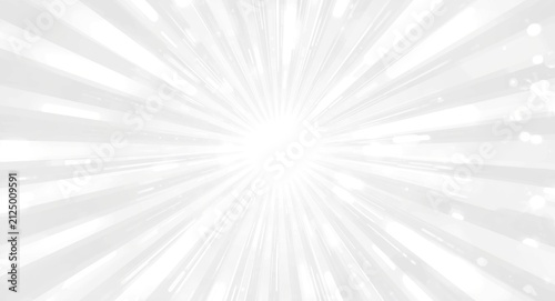Radiant Light Rays Expanding from a Bright Center with Soft Glow