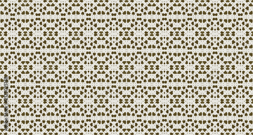 Bild auf Leinwand Water Color Vintage Pattern