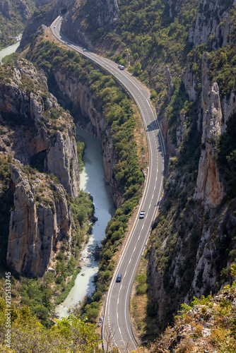 Road in the mountains