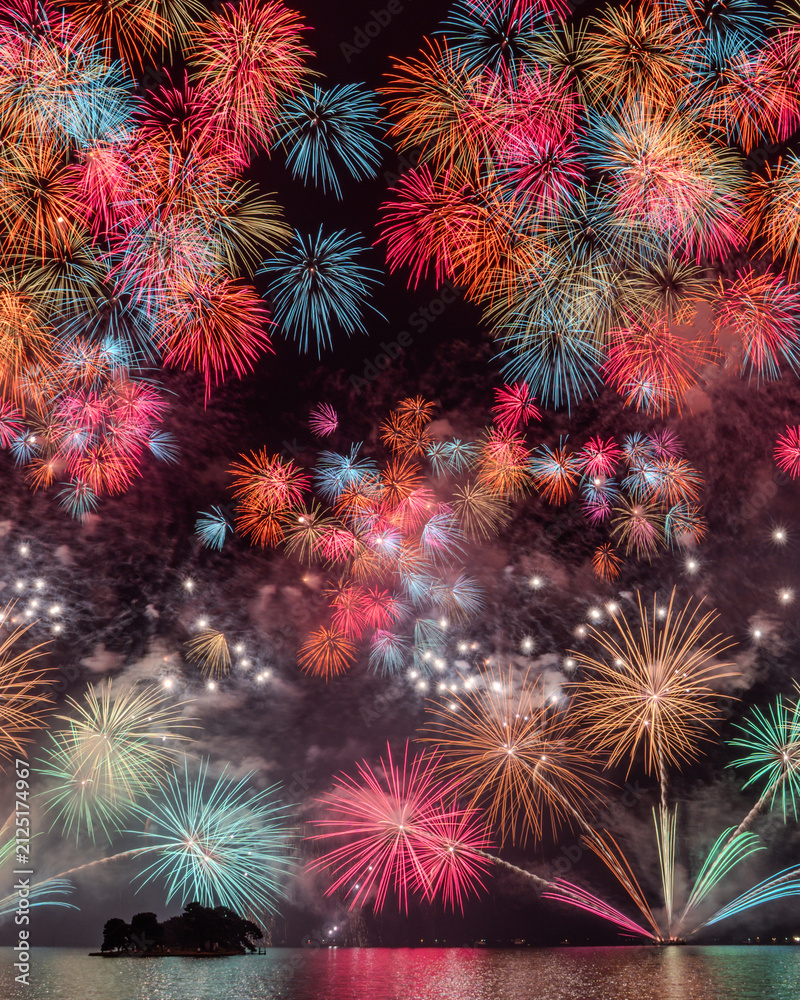 Fototapeta premium 花火fireworks