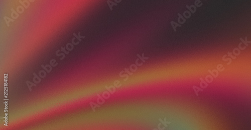 Deep Crimson Red, Warm Terracotta Orange, Dark Plum Burgundy, and Muted Gold Abstract Gradient Background Featuring Heavy Grainy Noise Texture with Soft Diagonal Rays