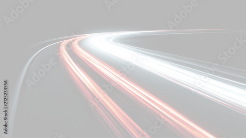 Futuristic line road png with glowing neon lanes, dynamic speed motion, cyber energy flow and abstract technology background.