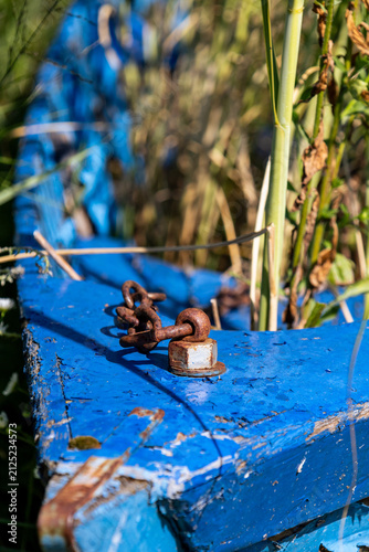 Rustic Boat & Shackle Detail