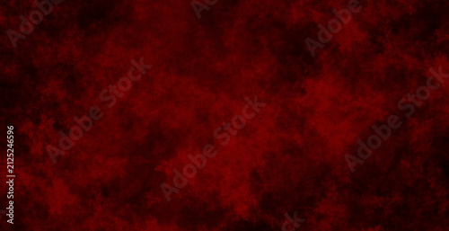 Photography Striking deep red fluid art background combining smooth misty clouds and intense