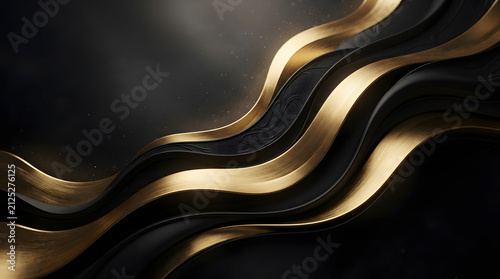 black and gold background