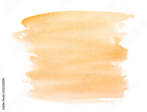 yellow watercolor background. watercolor painted.  hand painted by brush