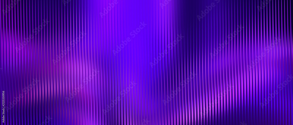 Glass gradient background, abstract purple background with vertical lines and soft light gradients