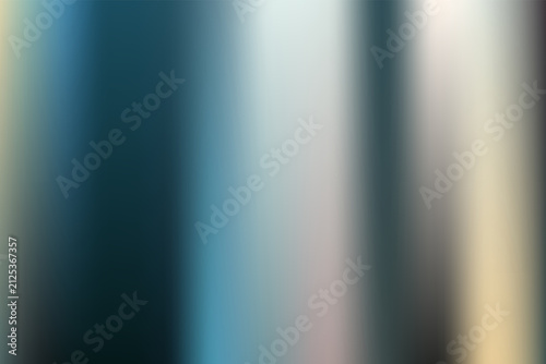Abstract smooth blurred metallic silver and blue gradient background