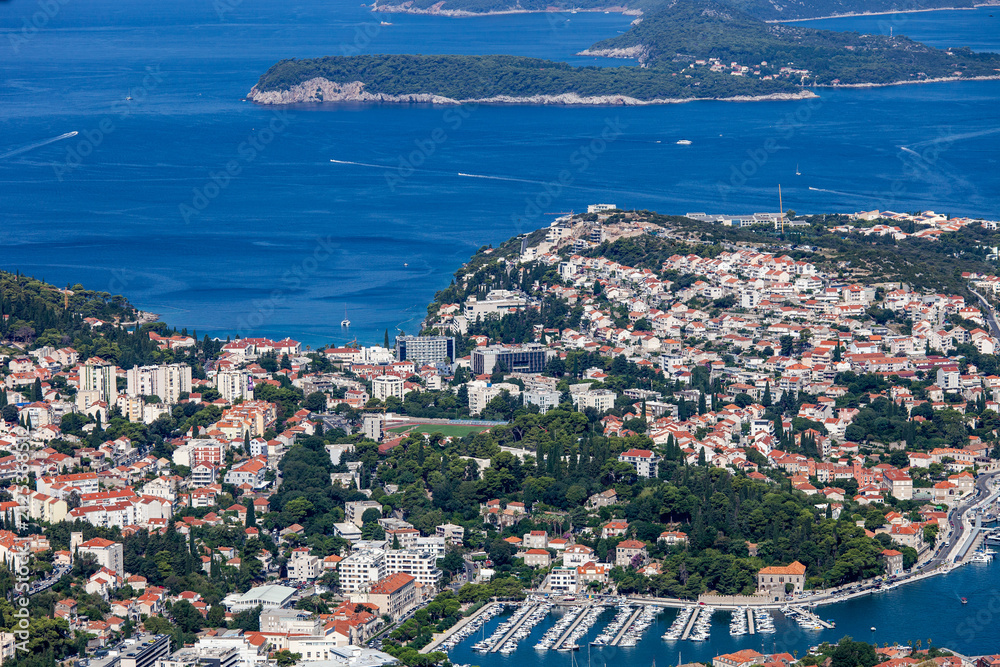 Naklejka premium Blick auf Dubrovnik