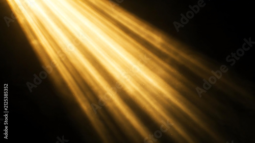 Golden Light Beams Diagonal