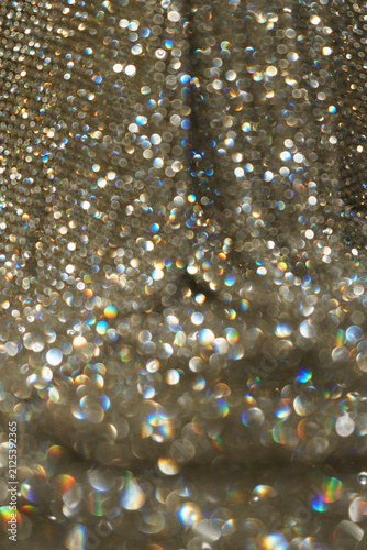 crystal refractions background Stock Photo