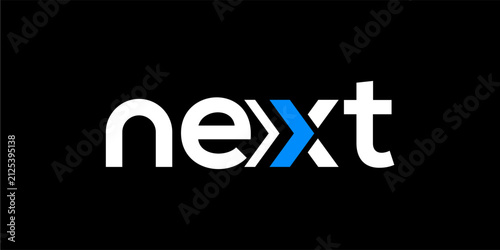 Next typography word mark logo design inspiration
