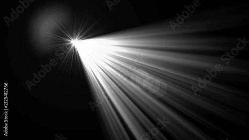 optical lens flares light moving in the sun light . Optical lens flare effect. 4k stock video 