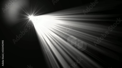 optical lens flares light moving in the sun light . Optical lens flare effect. 4k stock video 
