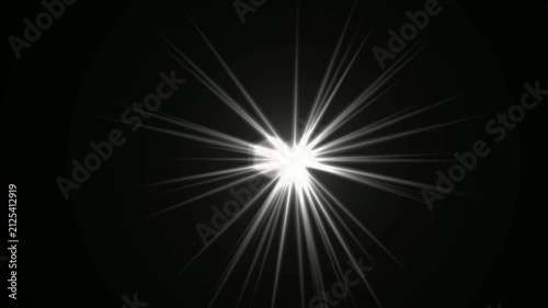 optical lens flares light moving in the sun light . Optical lens flare effect. 4k stock video 