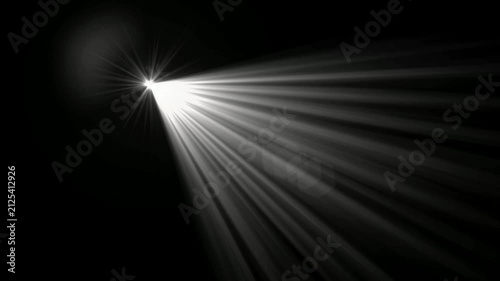 optical lens flares light moving in the sun light . Optical lens flare effect. 4k stock video 