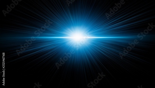 Overlays Overlay Light Transition Effects Sunlight Lens Flare Lights Leaks High Quality Stock Image Of Sunrays Blue Flare Glow Isolated On Black Background For Design Generative Ai