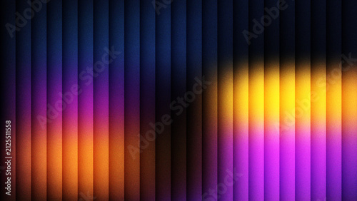 Foto Vertical bar light effect with glowing purple and orange colors from North America art