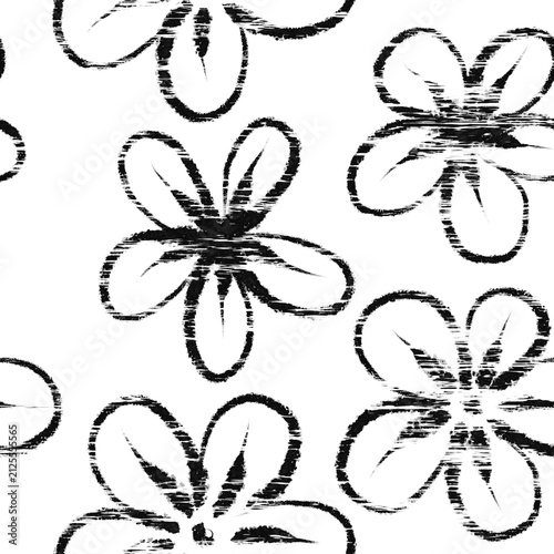 black and white spider