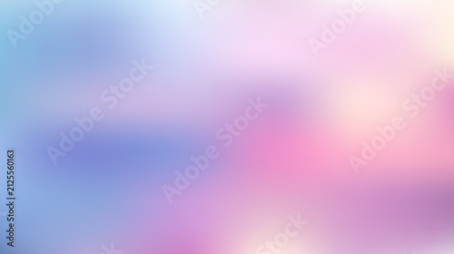 Soft blurred gradient background, with pastel blue, pink, and purple hues