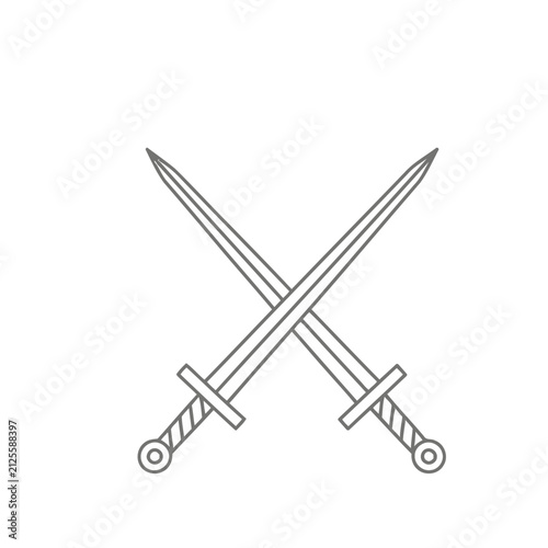 Two Crossed Swords Icon
