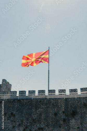 Foto 北マケドニアの国旗