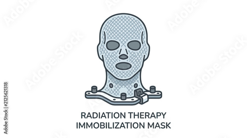 Obraz na plátne Medical Mask for Radiation Therapy Immobilization
