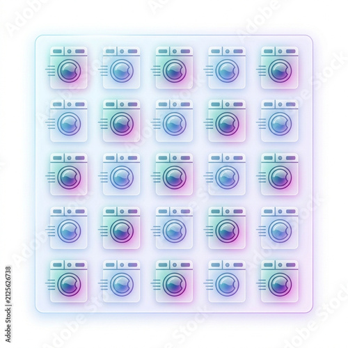 set of buttons